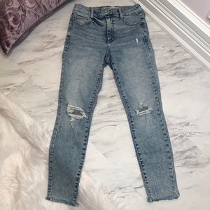 Garage High Rise Ankle Skinny Distressed Denim, Women’s 26(3)